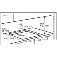 Варочная панель MAUNFELD EGHS.64.6CS/G - Изображение №2 — Chaika Market