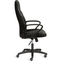 Офисное кресло TetChair Inter 24 кожзам/ткань (черный/серый, 36-6/207/TW-12/TW-11) - Изображение №3 — Chaika Market