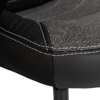 Офисное кресло TetChair Inter 24 кожзам/ткань (черный/серый, 36-6/207/TW-12/TW-11) - Изображение №7 — Chaika Market