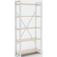 Стеллаж Hype Mebel Стандарт-2 50x200 (белый/древесина белая) — Chaika Market