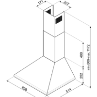 Кухонная вытяжка Smeg KSED95NEE - Изображение №6 — Chaika Market