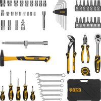 Набор домашнего мастера Denzel 15801 (64 предмета) - Изображение №2 — Chaika Market