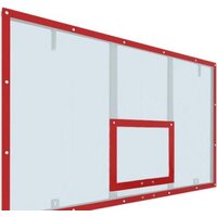 Баскетбольный щит Dinamika ZSO-002101 (красный) - Изображение №1 — Chaika Market