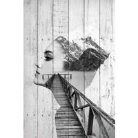 Картина White Wood B112-V-120-180-6.11 180x120 см - Изображение №2 — Chaika Market