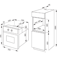 Электрический духовой шкаф Hansa BOEB64590016 - Изображение №2 — Chaika Market