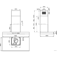 Кухонная вытяжка Faber T-Air KL A90 325.0615.702 - Изображение №6 — Chaika Market