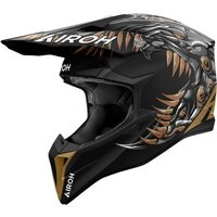 Мотошлем Airoh WRAAAP Cyborg WRAC35-M (M, матовый) — Chaika Market