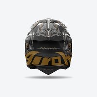 Мотошлем Airoh WRAAAP Cyborg WRAC35-M (M, матовый) - Изображение №3 — Chaika Market
