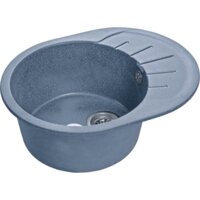 Кухонная мойка GranFest Rondo GF-R580L (графит) — Chaika Market