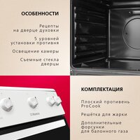 Кухонная плита Hansa FCGW510009H - Изображение №5 — Chaika Market