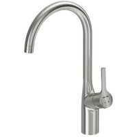 Кухонная мойка Saniteco 6550-L + Spike F9S07011 (сатин, с сифоном, дозатором и коландером) - Изображение №4 — Chaika Market