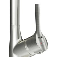 Кухонная мойка Saniteco 6550-L + Spike F9S07011 (сатин, с сифоном, дозатором и коландером) - Изображение №2 — Chaika Market