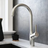 Кухонная мойка Saniteco 6550-L + Spike F9S07011 (сатин, с сифоном, дозатором и коландером) - Изображение №16 — Chaika Market