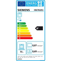 Электрический духовой шкаф Siemens HB676G0S1 - Изображение №9 — Chaika Market