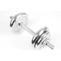 Набор гантелей Atlas Sport хромированные 2x9 кг AS-11715 - Изображение №3 — Chaika Market