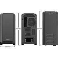 Корпус be quiet! Silent Base 601 BGW27 (черный/серебристый) - Изображение №2 — Chaika Market