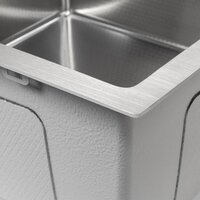 Кухонная мойка ARFEKA Eco AR Decor Millet Grains N 45x45 (сатин) - Изображение №5 — Chaika Market