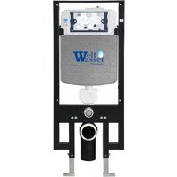 Унитаз подвесной WeltWasser Amberg 497 + Merzbach 043 GL-WT + Amberg RD-CR - Изображение №6 — Chaika Market