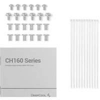 Корпус DeepCool CH160 WH R-CH160-WHNGI0-G-1 - Изображение №4 — Chaika Market