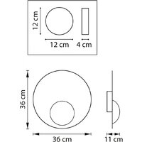 Бра Lightstar Emisfero 737237 - Изображение №6 — Chaika Market