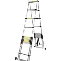 Лестница-стремянка ForceKraft BL-TA540 (2x13 ступеней) — Chaika Market