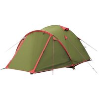 Треккинговая палатка Tramp Lite Camp 2 (зеленый) — Chaika Market