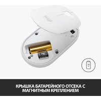 Мышь Logitech M350 Pebble (графит) - Изображение №8 — Chaika Market