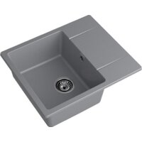 Кухонная мойка GranFest Urban GF-UR-258L (темно-серый) - Изображение №2 — Chaika Market