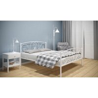 Кровать ИП Князев Нимфея 140x190 (белый) - Изображение №2 — Chaika Market