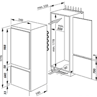 Холодильник Hansa BK316.3AA - Изображение №3 — Chaika Market