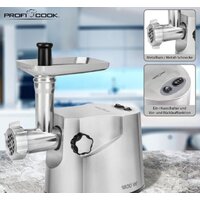 Мясорубка ProfiCook PC-FW 1172 - Изображение №3 — Chaika Market
