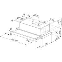 Кухонная вытяжка Smeg KSET61E2 - Изображение №3 — Chaika Market