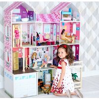 Кукольный домик Paremo Поместье Агостина с мебелью, светом и звуком PD318-17 - Изображение №4 — Chaika Market