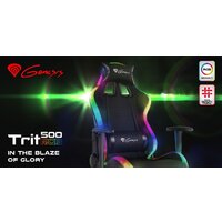 Игровое (геймерское) кресло Genesis Trit 500 RGB (черный) - Изображение №25 — Chaika Market