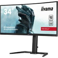 Игровой монитор Iiyama G-Master Red Eagle Curved GCB3481WQSU-B1 - Изображение №7 — Chaika Market