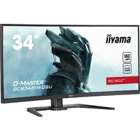 Игровой монитор Iiyama G-Master Red Eagle Curved GCB3481WQSU-B1 - Изображение №6 — Chaika Market