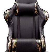Игровое (геймерское) кресло AksHome Military Eco (черный/камуфляж) - Изображение №16 — Chaika Market