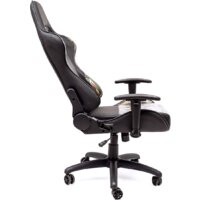 Игровое (геймерское) кресло AksHome Military Eco (черный/камуфляж) - Изображение №6 — Chaika Market