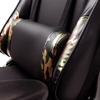 Игровое (геймерское) кресло AksHome Military Eco (черный/камуфляж) - Изображение №13 — Chaika Market
