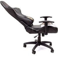 Игровое (геймерское) кресло AksHome Military Eco (черный/камуфляж) - Изображение №7 — Chaika Market