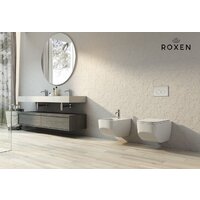 Унитаз подвесной Roxen Porto One Rimless 6 в 1 StounFix Dual Fresh 505547 (кнопка: белый глянец) - Изображение №12 — Chaika Market