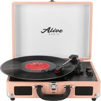 Виниловый проигрыватель Alive Audio Glam Blush — Chaika Market