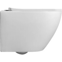 Унитаз подвесной Roxen Antares в комплекте с инсталляцией StounFix Dual Fresh 6 в 1 968451 (кнопка: брашированное золото) - Изображение №5 — Chaika Market