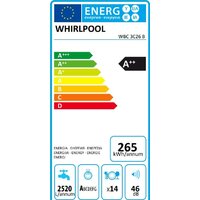 Встраиваемая посудомоечная машина Whirlpool WBC 3C26 B - Изображение №2 — Chaika Market