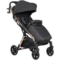 Коляска прогулочная «книга» Farfello Sunrise FS-002 (черный/золото) - Изображение №4 — Chaika Market