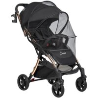 Коляска прогулочная «книга» Farfello Sunrise FS-002 (черный/золото) - Изображение №7 — Chaika Market