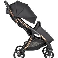 Коляска прогулочная «книга» Farfello Sunrise FS-002 (черный/золото) - Изображение №2 — Chaika Market