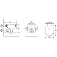 Унитаз подвесной WeltWasser Amberg 497 ST + Nesenbach 004 GL-WT + Amberg RD-WT - Изображение №4 — Chaika Market