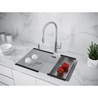 Кухонная мойка Paulmark Lumi LU74SK-WH - Изображение №4 — Chaika Market