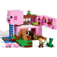 Конструктор LEGO Minecraft 21170 Дом-свинья - Изображение №5 — Chaika Market